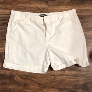 White shorts
